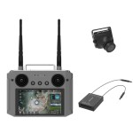 Wholesale Skydroid H12 12 Channel 2.4GHz 1080P Digital Video Data Transmission H12 3 in 1 Android Drone Remote Control